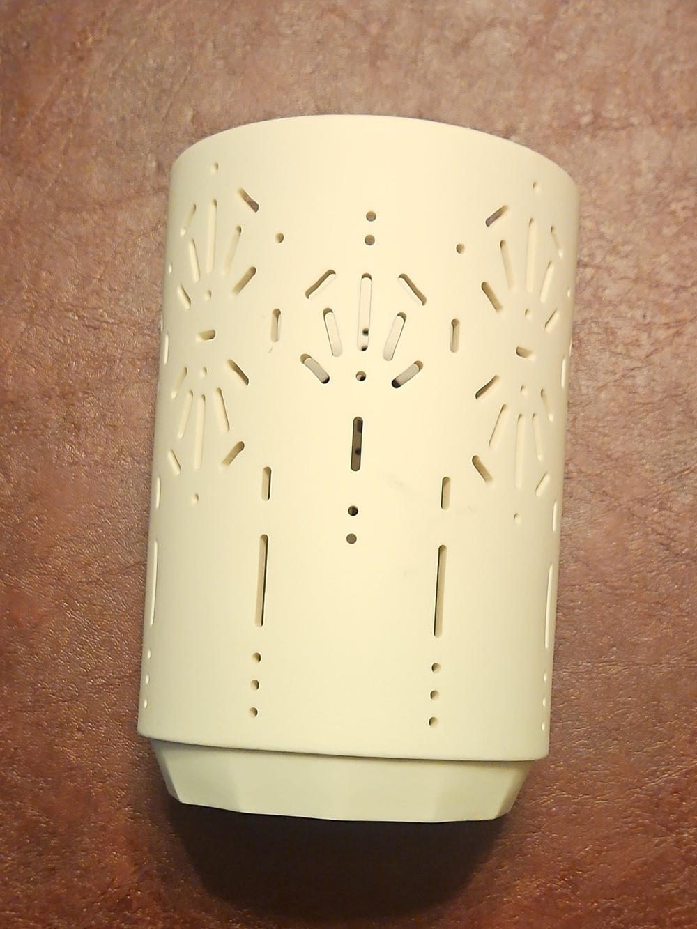 Starbucks  Hurricane Lantern Decorative Cream Metal Lantern